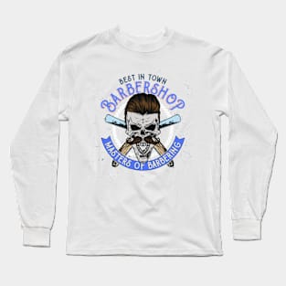 BARBE SHOP Long Sleeve T-Shirt